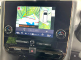 【パノラミックビューモニター】専用のカメラにより、上から見下ろしたような視点で360度クルマの周囲を確認することができます☆死角部分も確認しやすく、狭い場所での切り返しや駐車もスムーズに行えます。