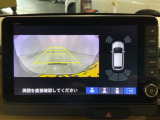 リアカメラ付で、後方をナビ画面で確認。車庫入れも安心です。もちろん、バックギアと連動しています。