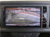 駐車が苦手な方にも安心なバックモニター付き