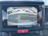 バックカメラ付で車庫入れ楽々☆