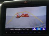 バックカメラを装備してます。後方確認も楽々です。