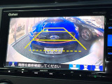 【バックカメラ】駐車時に後方がリアルタイム映像で確認できます。大型商業施設や立体駐車場での駐車時や、夜間のバック時に大活躍!運転スキルに関わらず、今や必須となった装備のひとつです!