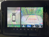 【全方位モニター用カメラ】専用のカメラにより、上から見下ろしたような視点で360度クルマの周囲を確認することができます☆死角部分も確認しやすく、狭い場所での切り返しや駐車もスムーズに行えます。