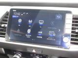 9インチ純正メモリーナビ(LXM-242ZFNi)はフルセグ。 ブルートゥースやアップルCarplay、アンドロイドAutoが使えてとっても便利♪