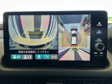 フロント・サイド・バック・全周囲カメラ付きで広範囲の確認が出来ます!スムーズな駐車・車庫入れをサポートいたします!