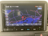 ナビ搭載車です!ナビがあれば初めての道でも安心して運転でき、よりドライブも楽しめますね♪