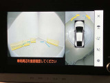 車両の周囲が見える全周囲カメラを装着♪