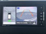 狭い駐車場や立体駐車場などもリアルに映るバックガイドモニター付でラクラク駐車♪