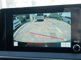 バックモニター(黄色いガイドラインのお陰で、駐車がしやすいです)