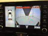 【フロントカメラ】運転席に座った状態で死角になりやすいクルマの前の様子まで確認でき安全ですね♪
