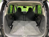 普段のお買い物や通勤、送迎等に十分な荷室スペースを確保しております。セカンドシートを倒すと、大きな荷物の積載も可能です♪