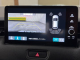 バックカメラの画像です。車庫入れの安心感がアップしますね☆