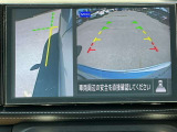 アラウンドビューモニターで左フロントタイヤの画像が見れますので幅寄時にも便利です。