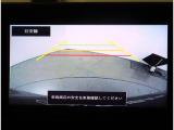 後方確認に便利なバックカメラ装備!!バックカメラにはガイド線を表示することも可能で、狭い駐車場や後方が確認しづらい場所に駐車するときや、車を切り返す時に便利な装備です!