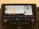 安全機能のバックモニター&全周囲モニターも装備です。