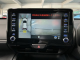 専用のカメラにより、上から見下ろしたような視点で360度車の周囲を確認することができます。死角部分も確認しやすく、狭い場所での切り返しや駐車もスムーズです♪