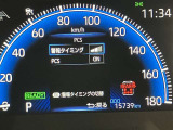 視認性の良いメ-タ-を採用しており、快適なドライブをサポ-トします♪