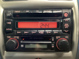 2DINサイズのCDと懐かしのMDデッキ、ラジオチューナーを装備しています。※オーディオは保証なしとなります。