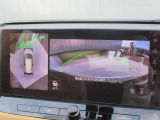 360度廻りを見渡せるアラウンドビューモニター搭載です。