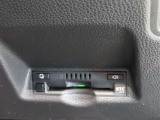 ETC車載器付きです。高速道路の料金所もスムーズに通過できます。