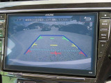 バックモニター付きでガイドラインがモニターに表示され、車庫入れや縦列駐車などの際に役立ちます!
