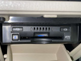 ETC車載器付きです。高速道路の料金所もスムーズに通過できます。