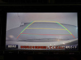 バックガイドモニターで、後方を確認しながら安心して駐車することができます。運転初心者も熟練者も必須の機能ですよ!