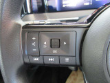 ステアリングスイッチ付き!運転中のオーディオ操作も簡単です!