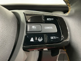 クルーズコントロールを装備しています。高速道路などで一定の速度で走ってくれるので運転が楽ですよ!速度を設定できますので、スピードの出しすぎにも注意できます。