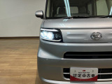 夜道を明るく照らすLEDヘッドライト装備!