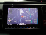 ホンダ純正ナビなのでダッシュボードにスッキリと収まっています。土地勘の無い所でも道に迷わず安心ですね!