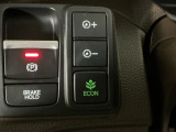 ★ECONスイッチ★ エコドライブを加速しよう!スイッチをONにすると、運転の仕方によるロスを抑え込み燃費をよくするようクルマが頑張ります(*^ー^*)燃費向上にチャレンジ♪