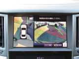 【アラウンドビューモニター】クルマの真上から見ているかのような映像、周囲の状況を知ることで、駐車を容易に行うための支援技術です。
