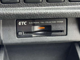 今では必需品のETCもパネルデザインにフィットするビルトインタイプなので、見た目もスッキリとしています