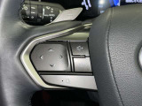 ステアリングスイッチ装備!運転しながら手元でオーディオの操作などができます。