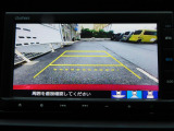 後退や車庫入れ時に安心のバックカメラ付き!夜間や雨天などの視界の悪いシーンでも視えて安心ですね♪