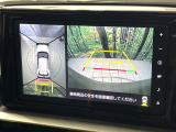 【パノラミックビューモニター】専用のカメラにより、上から見下ろしたような視点で360度クルマの周囲を確認することができます☆死角部分も確認しやすく、狭い場所での切り返しや駐車もスムーズに行えます。