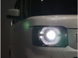 少電力で明るいLEDヘッドライトが夜のドライブをサポートします◎