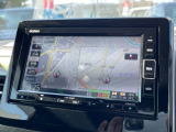 【ナビ】ホンダ純正ナビゲーション装備。最近はスマートフォンの地図機能でも十分ですが、やはりモニターが付いていると直感的に現在地も分かり安心です。