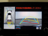 パノラミックビューモニター付きで、車両の周囲を確認することができるので安心できますね♪