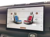 【14ウェイ電動フロントシート(ヒーター、クーラー、メモリ、4ウェイマニュアルヘッドレスト付)OP価格45,000円】季節を問わず快適なドライブができるようヒーター、クーラーが搭載されております。
