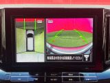 アラウンドビューモニター付きですので、車庫入れも楽々です。