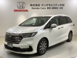 全国納車可 第三者機関証明書付 H SENSING 最長5年保証 ワンオ-ナ- ナビVXU-227DYi TV Rカメラ マルチビュ- CD録音 DVD装備のオデッセイe:HEV アブソルート入庫!