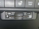 ETC車載器付きです。高速道路の料金所もスムーズに通過できます。