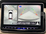 【アラウンドビューモニター】車を上から見下ろしているかのような映像で周囲の状況がひと目で確認、狭い駐車場に駐車するときも安心です♪