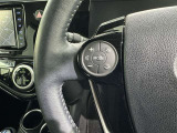 ステアリングスイッチ装備!運転しながら手元でオーディオの操作などができます。