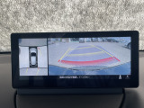 360&deg;ビューモニターを搭載しています。コーナーセンサーと合せてお使いいただくことで、安全、安心にお車の取り回しを行っていただけます