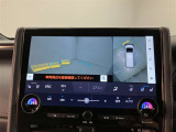 安全機能のバックモニター&全周囲モニターも装備です。