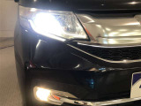 LEDヘッドライトです。デザイン性がよくとても明るいので、夜間の走行や悪天候でも安心です。しかも長寿命!