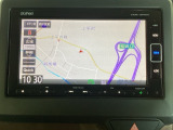 ナビゲーションはフルセグTV、インターナビ対応のGathers純正メモリーナビを搭載しています。Bluetoothオーディオ機能がありますので、スマートフォンなどの音楽も再生できます。
